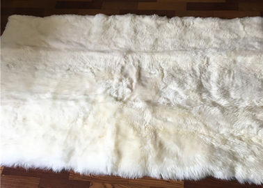 China Australian Sheepskin Rug Custom Designed Handmade Rectangular Shape Large Size supplier