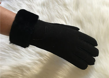 China men's premium sheepskin Crafted wool lining gloves lambskin leather gloves supplier
