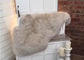 Warm Ivory 4 X 6 Quad Sheepskin Rug 140 *180cm Comfortable For Sofa Seat Covers supplier