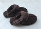 Double Faced Genuine Sheep Wool Slippers Handmade 35-43 European Sizes supplier