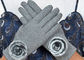 Warm Super Soft Phone Friendly Gloves , Texting Winter Gloves With Smart Touch  supplier