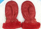 3 - 8 Years Childrens Warmest Sheepskin Gloves With Customized Logo supplier