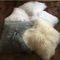 16&quot; mongolian sheepskin pillow Sheepskin Wool Fur Leather Pillowcase Mongolian Lambswool Pillow supplier