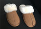 AUSTRALIA kids Sheepskin Slippers Chestnut Winter Warm Indoor Shoes supplier