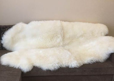 China New Zealand Quarto Natural Home Sheepskin Rug Anti Slip For Sofa Covers supplier