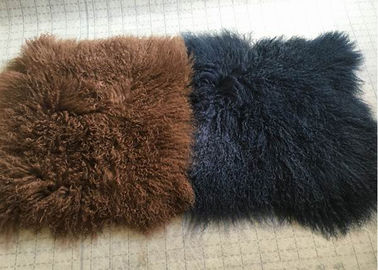 China 10-15cm Long Hair Real Sheepskin Rug Mongolian Super Soft Texture For Bedroom supplier