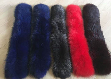 China Raccoon fur collar Luxury Genuine Chinese Raccoon Fur Detachable Collar for Coat supplier