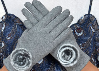 China Warm Super Soft Phone Friendly Gloves , Texting Winter Gloves With Smart Touch  supplier