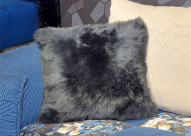 China Dyed Comfortable Lambswool Seat Cushion Genuine Merino Fur For Keeping Warm supplier