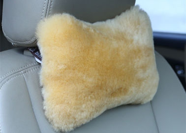 China Bone Shape Lambswool Seat Cushion Soft Comfortable For Car Decoration / Headrest supplier