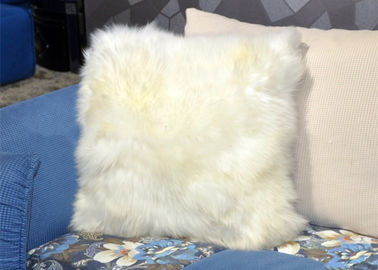 China 18*18 Inches Handmade Sheepskin Chair Seat Covers With Natural / Dyed Color supplier