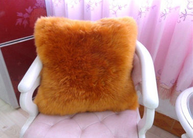 China Plush Lambswool Rocking Chair Cushions 40*40cm , Soft Sheepskin Pads For Wheelchairs  supplier