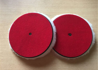 China OEM Lambswool Buffing Pad , 6 Inch Foam Polishing Pads For Vehicle Paint supplier