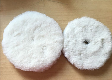 China Single / Double Sided OEM Wool Polishing Pad Soft For Polishing Buffing supplier