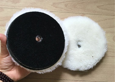China 150 Mm Steel Pure Wool Polishing Pad Reusable Extremely Long Life For Car Buffing supplier