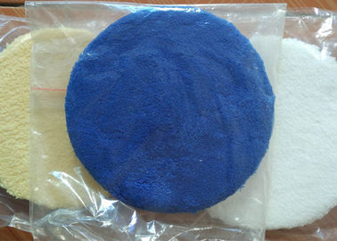 China 5 Inch Natural Wool Polishing Pad Durable Double Side / Single Side For Marble Buffing supplier