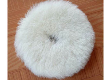 China Flexible Wool Blend Paint Polishing Pads , Double Sided Wool Buffing Pad OEM supplier