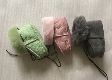 China Genuine Sheepskin Baby Slippers supplier