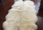 Real Sheepskin Rug Extra Large Sheepskin Area Carpet Soft Fur 6P White Six Pelts supplier