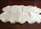 Real Sheepskin Rug Large Ivory White Australia Wool Area Rug 4 x 6 ft 4 Pelt supplier