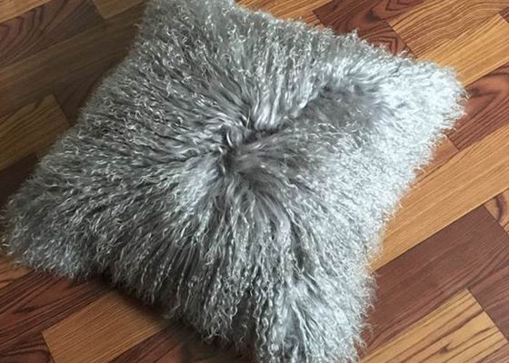 18 Inches Long Sheep Fur Decorative Pillows supplier