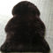 Long Hair Small Sheepskin For Chair , Luxury Silky Fleece Home Shag Area Rugs supplier