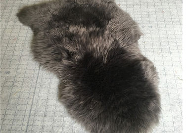 Real Sheepskin Rug Customized Size 110 x180cm Australia Long Wool Hides Rug supplier