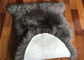 Real Sheepskin Rug Luxury Home Use Kid's Snowflake Ivory White Play Rug 2 x 3 ft supplier