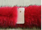 Large Size Raccoon Womens Fur Collar Removable 70*22cm With Natural / Dyed Color supplier