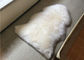 Ivory White Shearling Australian Sheepskin Rug Anti Slip For Indoor Floor Mats supplier