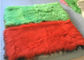 Tibetan Soft Sheepskin Rug In Bathroom 60X120cm , Coloured Sheepskin Rugs supplier