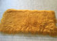 Dyed Color Soft Skin Mongolian Sheepskin Rug 60 *120cm For Garment Shoes supplier