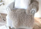 2 * 4 Feet Home Upholstery Mongolian Lamb Throw Blanket With Hide Pelt supplier