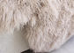 Beige 45 *72 Inches Mongolian Sheepskin Rug Lightweight Hypoallergenic For Home Textile supplier