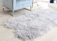 Hide Pelt Mongolian Sheepskin Rug Comfortable Warm For Sofa Throw Covers supplier