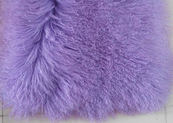 Mongolian Fur Pillow For Hotel Decorative supplier