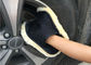 Extra Thick Single Sided Car Polishing Mitt Gentle Surface Without Washing Marks supplier