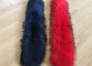 Extra Large Raccoon Furry Necks Collars ,  Warm Dyed Winter Coat Replacement Fur Collar  supplier