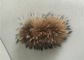 70*20cm Size Raccoon Replacement Fur Collar Windproof Warm For Garments supplier