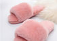 Lamb Fur Fuzzy Sheepskin House Slippers Winter Indoor For Keeping Warm supplier