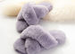 Anti Slip Leather Indoor Sheep Wool Slippers Comfortable Practical For Indoor supplier
