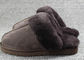 Luxury Men Merino Mens Fur Lined Slippers Comfortable With 7 -11 USA Sizes supplier
