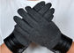 Dark Grey Ladies Touch Screen Gloves , Winter Gloves With Touch Screen Fingers  supplier
