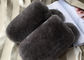 Dyed Colors Indoor Womens Fur Lined Slippers Soft Sole Moisture Absorption supplier