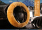 Anti Slip Warm Winter Fluffy Car Steering Wheel Covers With Soft Nap supplier