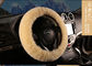 Lambskin Long Wool Sheepskin Steering Wheel Cover For Car Interior Accessories supplier