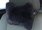 Dyed Comfortable Lambswool Seat Cushion Genuine Merino Fur For Keeping Warm supplier
