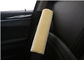 Real Wool Seat Belt Strap Covers For Protecting Shoulder , Car Seat Belt Neck Protector supplier
