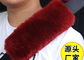 Warm Soft Washable Sheepskin Seat Belt Strap Covers For Car / Truck / Auto supplier