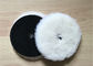 100% Pure Single Sided Wool Polishing Pad Durable Washable With Customized Shape supplier